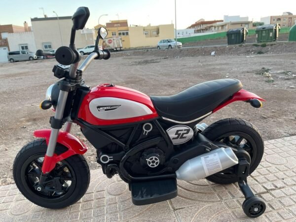 Moto Electrique Scrambler Enfant 4