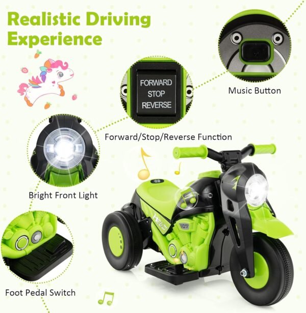 Moto Enfants Electrique 5km H 4