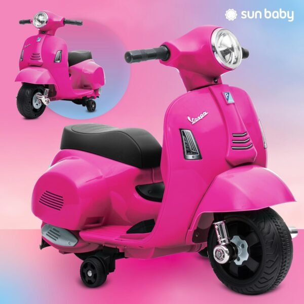 Moto Rose Electrique Enfants 3 Ans 5