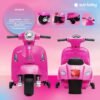 Moto Rose Electrique Enfants 3 Ans 6