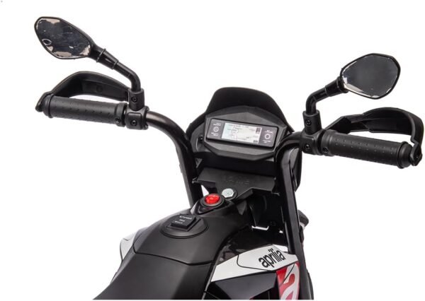 Moto Rouge Electrique pour Enfants 4
