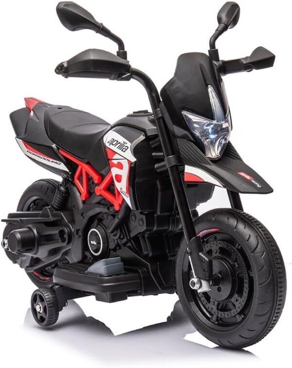 Moto Rouge Electrique pour Enfants 5