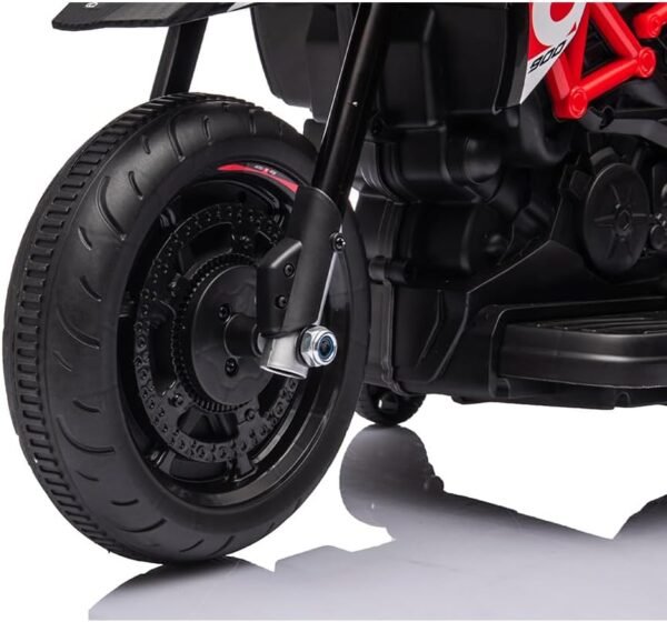 Moto Rouge Electrique pour Enfants 6