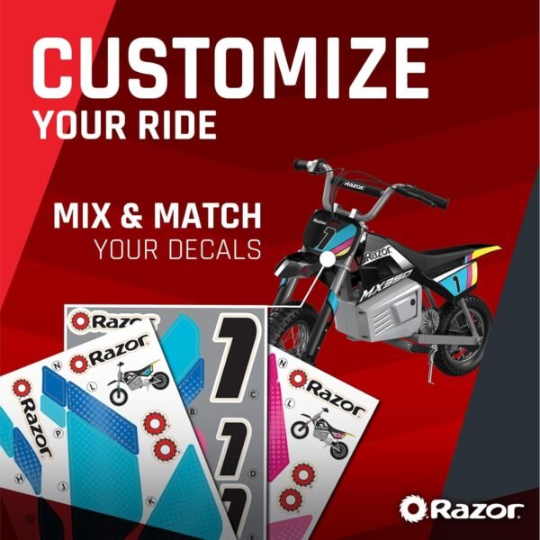 Razor Mini Moto Electrique Enfant Dirt Rocket Mx350 7